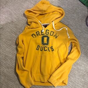 Yellow Oregon Ducks Hoodie